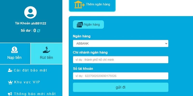 Thời gian xử lý lệnh rút tiền nhà cái Hi88