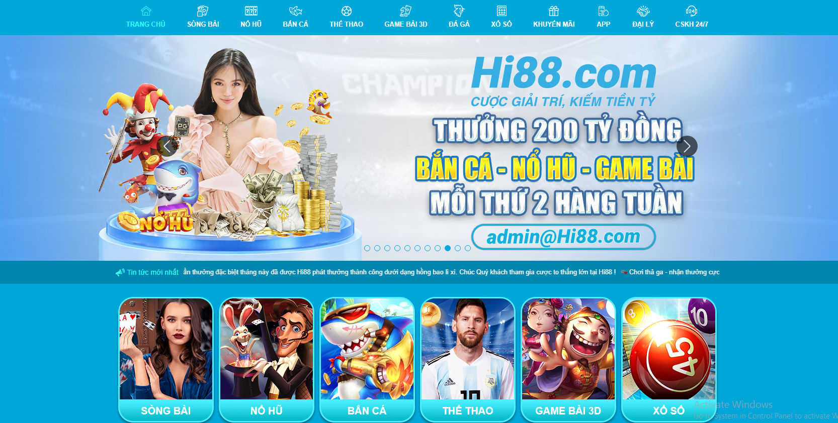 Phủ nhận tin đồn nhà cái Hi88 lừa đảo
